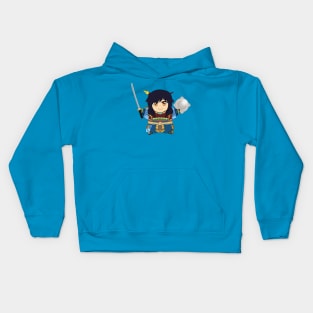 Amaterasu [Cerulean Sky] Kids Hoodie